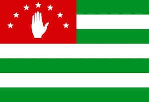 Flag of Abkhazia (Georgia)