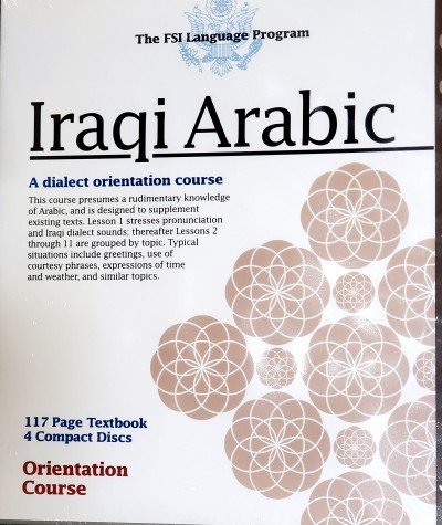Intensive FSI Arabic in Iraqi Dialect    ONLY ONE LEFT!
