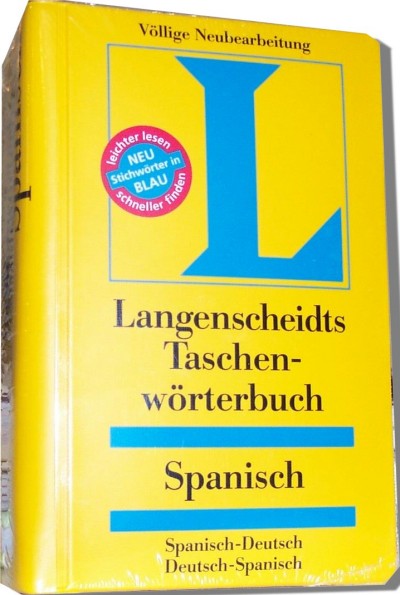 Langenscheidt - Taschenworterbuch Spanisch (Spanish) <-> German Dictionary