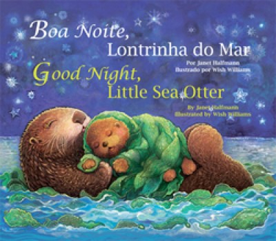 Good Night, Little Sea Otter in Portuguese & English PB