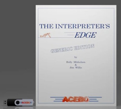 The Interpreter's Edge, Generic Edition, with Japanese USB set of audio files