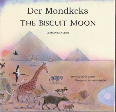 The Biscuit Moon in German and English (PB)