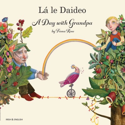 A Day with Grandpa in Irish & English (PB)