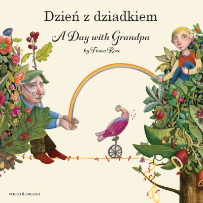 A Day with Grandpa in Polish & English (PB)