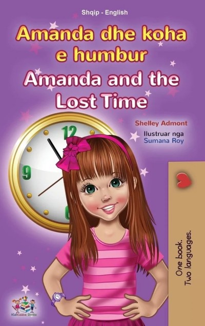 Amanda and the Lost Time - in Albanian and English (HC)