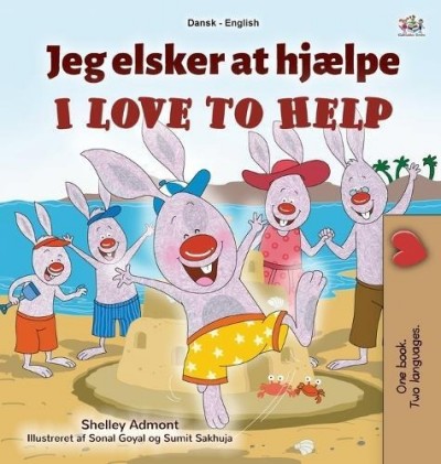 I Love to Help - in Danish and English (HC)