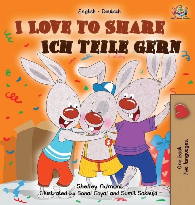 I Love to Share - in German and English (HC) V2