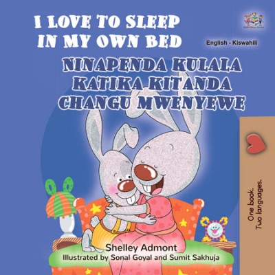I Love to Sleep - in My Own Bed in Swahili and English (HC)