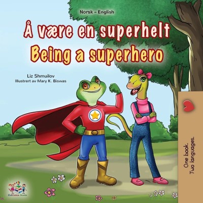 Being a Superhero - in Norwegian and English (PB)