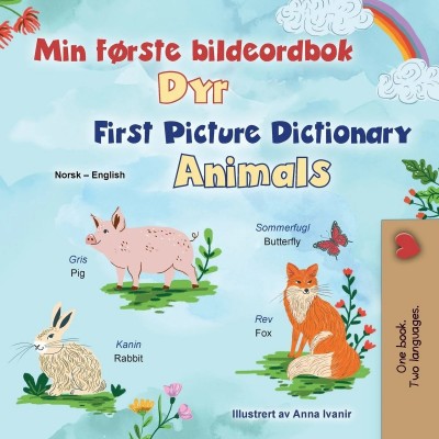 First Picture Dictionary - Animals - in Norwegian and English (PB)