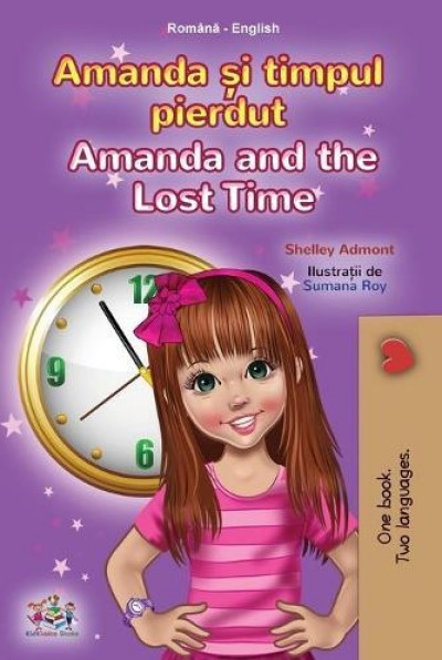 Amanda and the Lost Time  -  in Romanian and English   (PB)